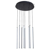 Vencha Lighting Lighting Centric Drop LED Pendant Light CCT 8Lt 72w Black, Gold Lights-For-You 5510240